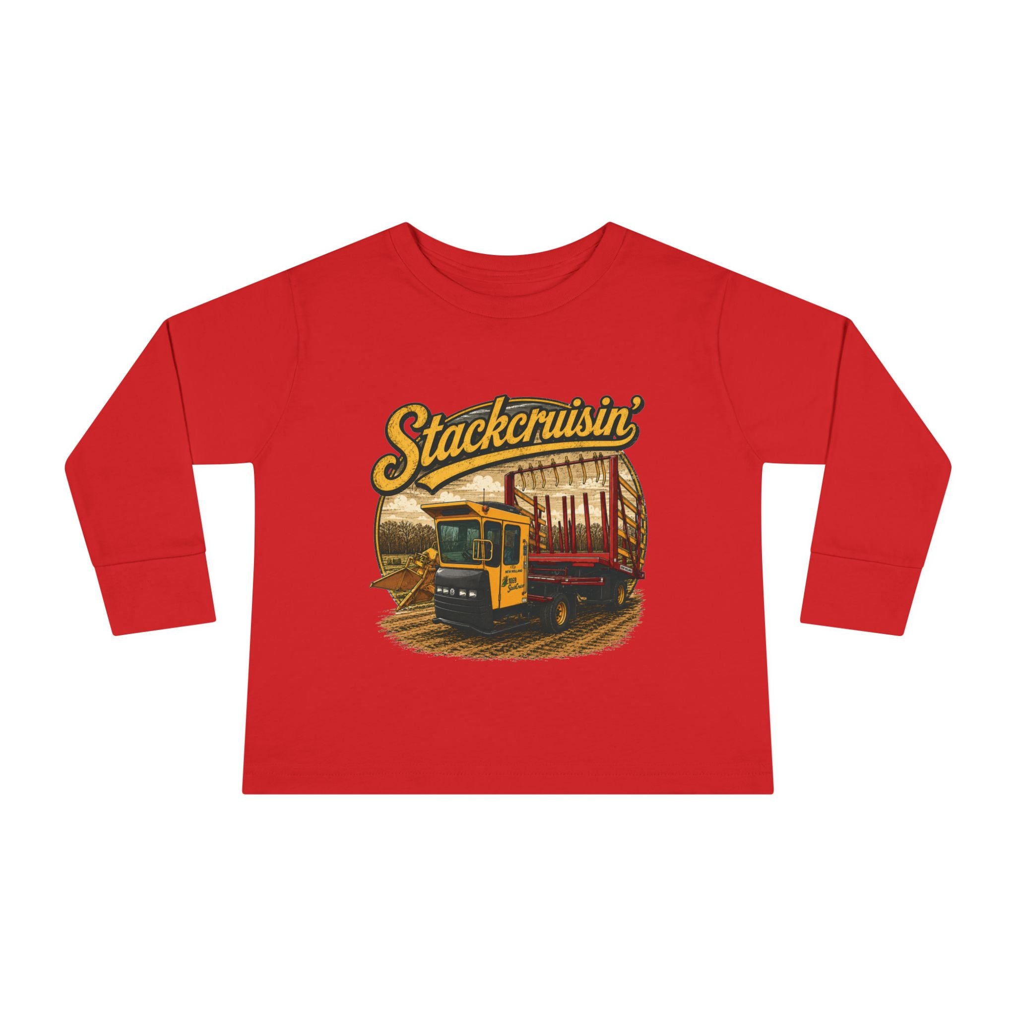 Toddler Long Sleeve Tee — Stackcruisin' New Holland 1069