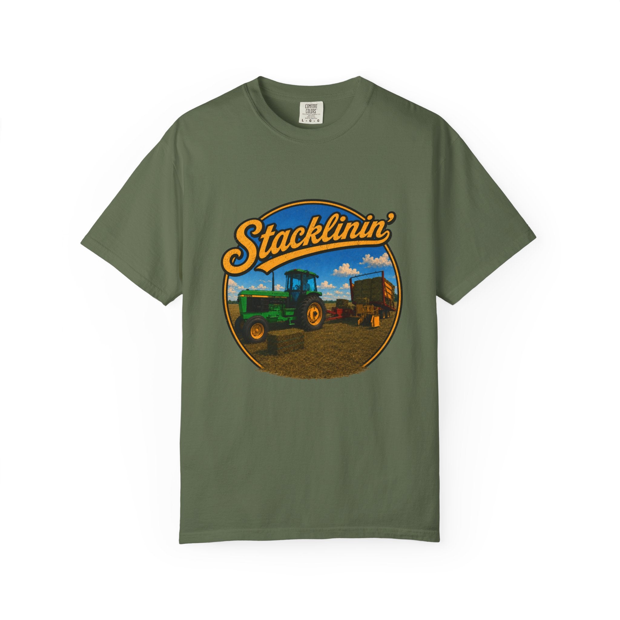 Stacklinin' T-shirt | Vintage New Holland 1037 Graphic